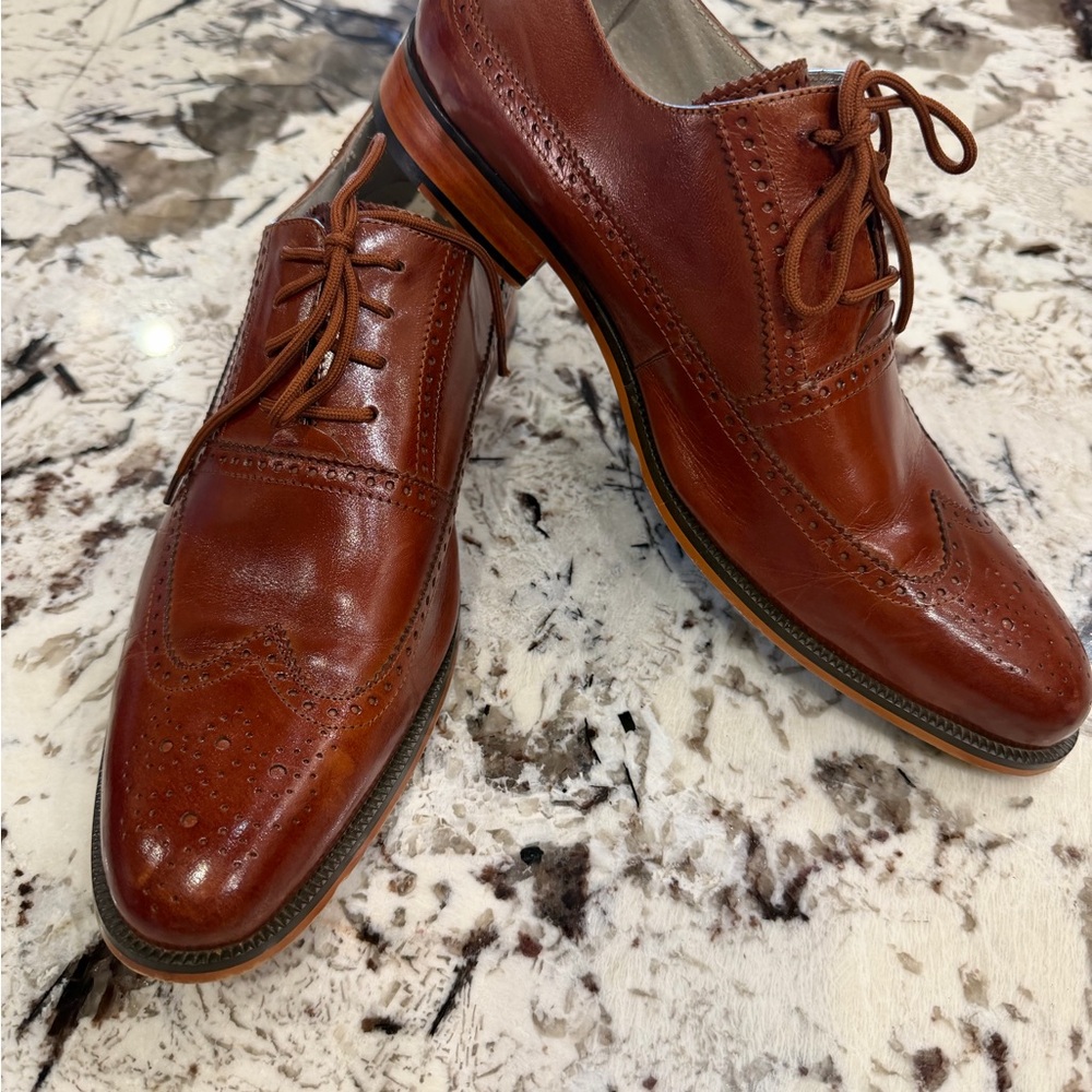 DEAL 🔥 Exceptional pair Men’s Stacy Adams Professional 9.5 Leather Oxfords.